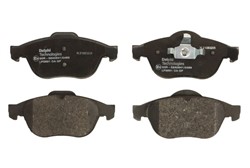 Brake Pad Set, disc brake LP3691