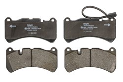 Brake Pad Set, disc brake LP3820
