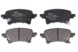 Brake Pad Set, disc brake LP3853