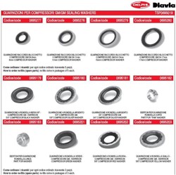 Seal Ring Set, air conditioning TSP0695019