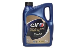 Variklių alyva ELF EVOLUTION (5L) 5W30 EVO R-TECH FE 5W30 5L