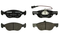 Brake pads - professional DS 2500 front FCP1056H fits ALFA ROMEO; FIAT; LANCIA