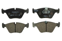 Brake pads - professional DSUNO front FCP1073Z fits BMW 3 (E46), 5 (E39), Z4 (E85), Z4 (E86); TOYOTA AVENSIS