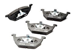 Brake pads - professional DS 3000 front FCP1094R fits AUDI; SEAT; SKODA; VW