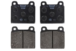 Brake pads - professional DS 2500 front FCP11H fits MERCEDES; ALFA ROMEO; FERRARI; NISSAN; OPEL; VW