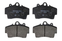 Brake pads - professional DS 2500 front FCP1307H fits PORSCHE