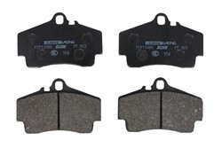 Brake pads - professional DS 2500 rear FCP1308H fits AUDI; PORSCHE; VW