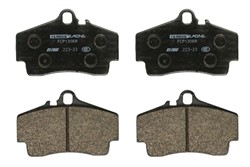 Brake pads - professional DS 3000 front FCP1308R fits AUDI; PORSCHE; VW
