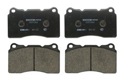 Brake pads - professional DSUNO front FCP1334Z
