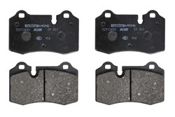 Brake pads - professional DS 2500 front FCP1348H_0
