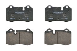 Brake pads - professional DS1.11 front FCP1348W fits DS; VOLVO; CHRYSLER; CITROEN; FORD; JAGUAR; PEUGEOT; SEAT