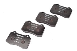 Brake pads - professional DS2.11 front FCP1348X fits FORD FOCUS I