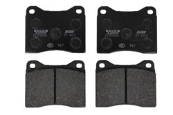Brake pads - professional DS 2500 front FCP1399H fits DS; CITROEN; OPEL; PEUGEOT_0