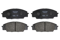 Brake pads - professional DS 3000 front FCP1444R fits HONDA CIVIC VII, CIVIC VIII, S2000