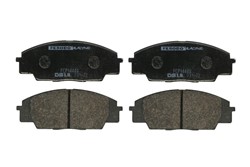 Brake pads - professional DS1.11 front FCP1444W fits HONDA CIVIC VII, CIVIC VIII, S2000