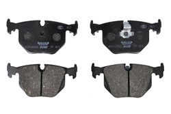 Brake pads - professional DS 2500 rear FCP1483H fits AUDI; BMW; LAND ROVER; RENAULT; SEAT; SKODA; VW