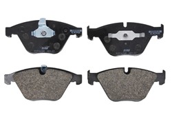 Brake pads - professional DS 3000 front FCP1628R fits BMW