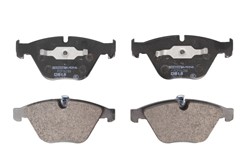 Brake pads - professional DS1.11 rear FCP1628W fits BMW