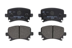 Brake pads - professional DS 2500 rear FCP1636H fits AUDI; DODGE; FIAT; LANCIA; SEAT; SKODA; VW