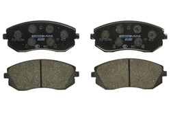 Brake pads - professional DS 2500 front FCP1639H fits SUBARU; TOYOTA