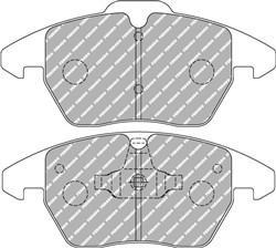 Brake pads - professional DS1.11 front FCP1641W fits AUDI; SEAT; SKODA; VW