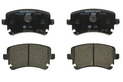 Brake pads - professional DS 2500 rear FCP1655H fits AUDI; BENTLEY; VW