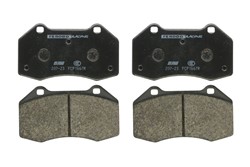 Brake pads - professional DS 3000 front FCP1667R fits ABARTH; ALFA ROMEO; FIAT; RENAULT