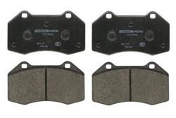 Brake pads - professional DS1.11 front FCP1667W fits ABARTH; ALFA ROMEO; FIAT; RENAULT