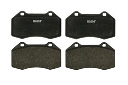 Brake pads - professional DSUNO front FCP1667Z fits ABARTH; ALFA ROMEO; FIAT; RENAULT