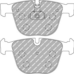 Brake pads - professional DS3.12 rear FCP1672G fits BENTLEY ARNAGE, AZURE, AZURE II, CONTINENTAL, CONTINENTAL FLYING SPUR; BMW 1 (E82), 3 (E90), 3 (E92), 3 (E93), 5 (E60), 5 (E61), 6 (E63)_0