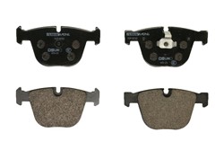 Brake pads - professional DSUNO rear FCP1672Z fits BENTLEY; BMW; ROLLS-ROYCE