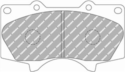 Brake pads - professional DS 2500 front FCP1698H fits LEXUS; MITSUBISHI; TOYOTA
