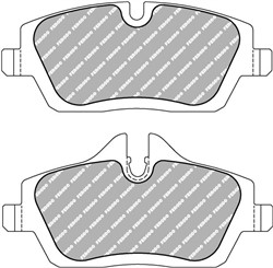 Brake pads - professional DS1.11 front FCP1747W fits BMW 1 (E81), 1 (E82), 1 (E87), 1 (E88)_0