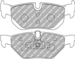 Brake pads - professional DS 2500 rear FCP1807H fits BMW_0