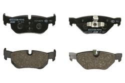 Brake pads - professional DS 2500 rear FCP1807H fits BMW_1