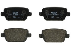 Brake pads - professional DS 2500 rear FCP1917H fits VOLVO; FORD