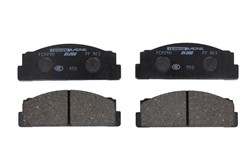 Brake pads - professional DS 2500 front FCP29H fits FIAT; FSO; INNOCENTI; LANCIA; SEAT; ZASTAVA