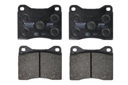 Brake pads - professional DS 2500 front FCP399H fits FORD SIERRA II