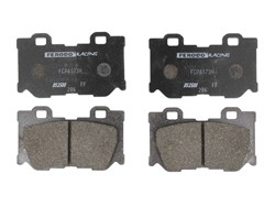 Brake pads - professional DS 2500 rear FCP4173H fits INFINITI; NISSAN