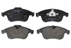 Brake pads - professional DS 2500 front FCP4249H fits RENAULT LAGUNA, LAGUNA III, LATITUDE, SCENIC III
