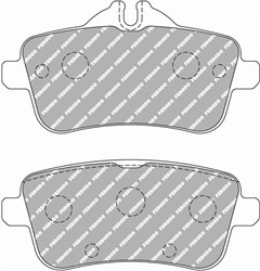 Brake pads - professional DS 2500 rear FCP4587H fits MERCEDES