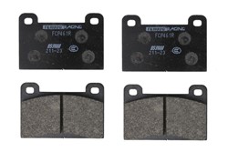 Brake pads - professional DS 3000 front FCP461R fits SKODA 130, RAPID; WARTBURG 353, 353 TOURIST