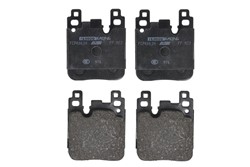 Brake pads - professional DS 2500 rear FCP4663H fits BMW