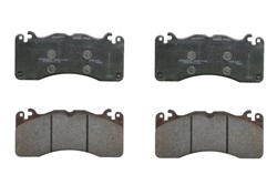 Brake pads - professional DSUNO front FCP4711Z fits MERCEDES AMG GT (C190), C (W205); AUDI A6 C7; FORD USA MUSTANG