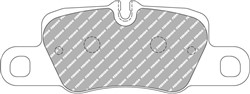 Brake pads - professional DS3.12 rear FCP4713G fits PORSCHE