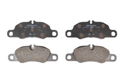 Brake pads - professional DS 2500 front FCP4805H fits PORSCHE