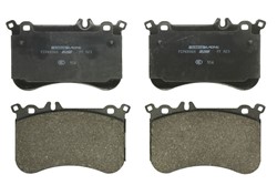 Brake pads - professional DS 2500 front FCP4806H fits MERCEDES C117; W176 AMG; X117; X156