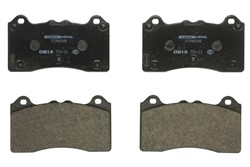 Brake pads - professional DS1.11 front FCP4830W fits FORD FOCUS III