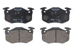 Brake pads - professional DS 3000 rear FCP558R fits CITROEN; PEUGEOT; RENAULT