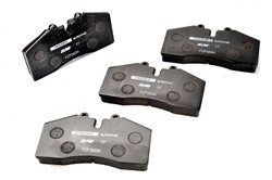 Brake pads - professional DS 2500 front FCP560H fits AUDI; PORSCHE
